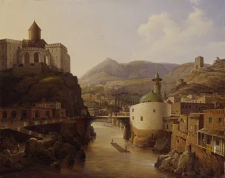 Vue de Tiflis, 1839