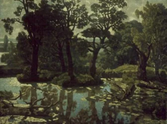 Paysage avec une Rivière
