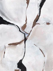 Abstrait doux et organique