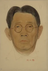 Portrait de Sen Katayama 1859-1933, 1922