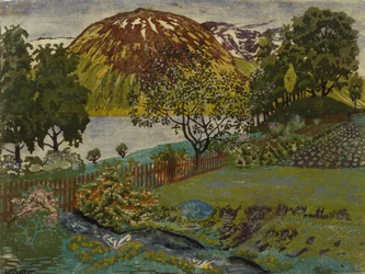 Nuit de juin dans le jardin