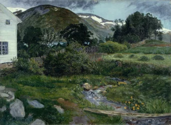 Le terrain du presbytère, Jølster