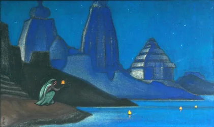 La Flamme du Bonheur sur le Gange, 1947