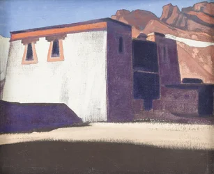 Monastère de Sharugon, Tibet, 1928