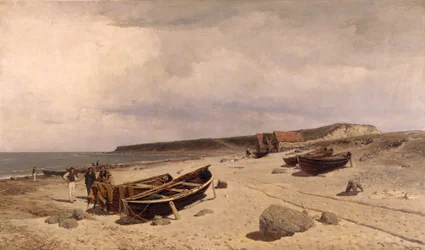 Partie de plage de Jæren