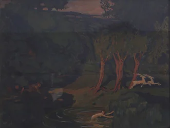 Pan et la nymphe Syrinx