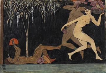 Scène de bacchanale, 1914