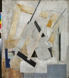Nature morte avec un violon, vers 1910