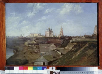 Vue de la citadelle à Riazan (Russie)