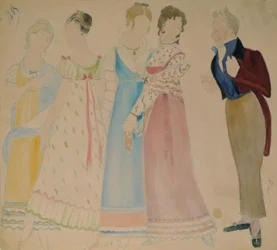 Esquisses de costumes