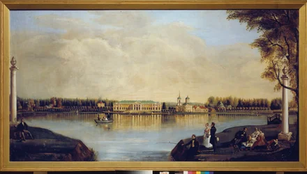 Vue du palais Kouskovo (Moscou, Russie)