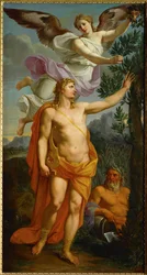 Apollon couronné par la Victoire ...