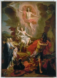 La résurrection (peinture sur toile)