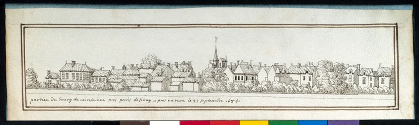 Partie de la commune de Vincennes