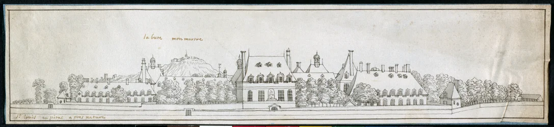 Hôpital Saint-Louis, vers 1677