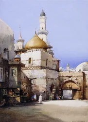 Près de la mosquée