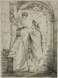 Conversation entre une femme et un homme
