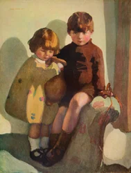 Ian et Rosemary, vers 1923