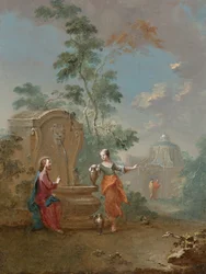 Christ et la Samaritaine au puits
