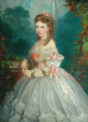 Mme Henry Butterfield, 1864