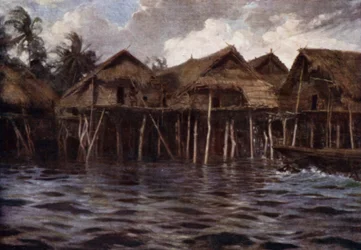Village de Motu vu de la mer