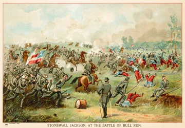 Stonewall Jackson, à la bataille de Bull Run