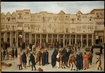 Scène de ville à Lisbonne