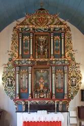 Retable, église de Mo I Rana, 1765