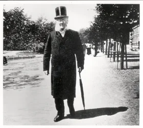 Henrik Ibsen (1828-1906) à Oslo, 1896