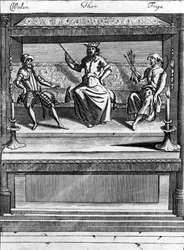 Woden, Thor et Friga, 1670-1680