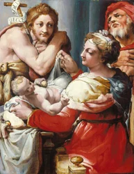 La Sainte Famille avec Saint Jean-Baptiste