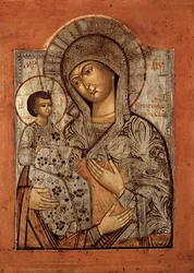 Icône de la Vierge bénie aux trois mains