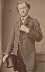 Portrait du compositeur Charles Lenepveu 1840-1910, 1870