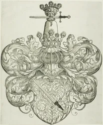 Les armoiries de la famille Kress von Kressenstein