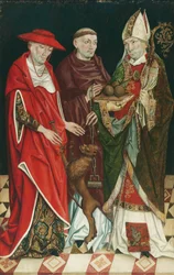 Saints Jérôme, Léonard et Nicolas
