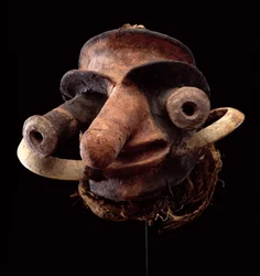 Tête de marionnette de Vanuatu, de l