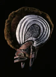 Masque de casque (tatanua), Nouvelle-Irlande du Nord, Papouasie-Nouvelle-Guinée