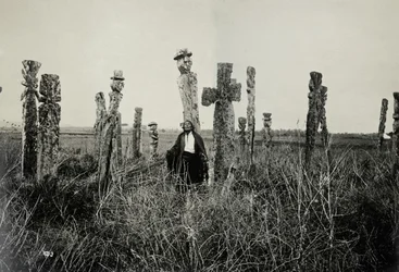Prière au cimetière, Araucano, Chili