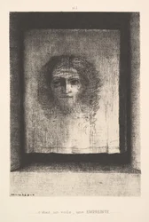 Un voile, une image imprimée