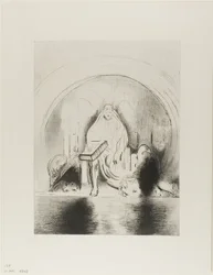 Et je vis dans la main droite de celui qui était assis sur le trône un livre écrit dedans et derrière, scellé de sept sceaux, planche 2 de 12