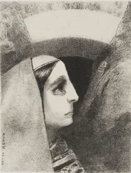 Devant le soleil noir de la mélancolie apparaît Lenore, planche deux de À Edgar Poe