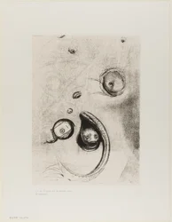 Et que des yeux sans tête flottaient comme des mollusques, planche XIII de Tentation de St. Antoine