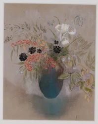 Fleurs dans un vase
