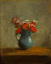 Fleurs dans un vase