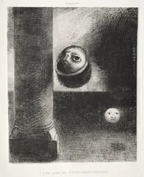 Hommage à Goya : Il y avait aussi des êtres embryonnaires, 1885