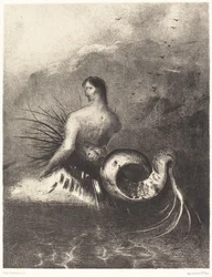 La sirène sortit des flots vêtue de dards