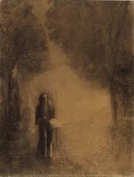 Le promeneur, étude pour «Bouddha qui marche»