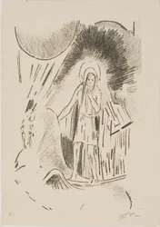 Homme sur Pégase