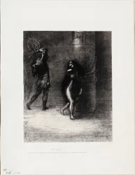 Saint Antoine : « Sous ses longs cheveux, qui couvraient son visage, je pensais reconnaître Ammonaria », planche 1 de 6