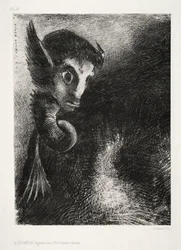 La Nuit : La Chimère regardait toutes choses avec peur, 1886